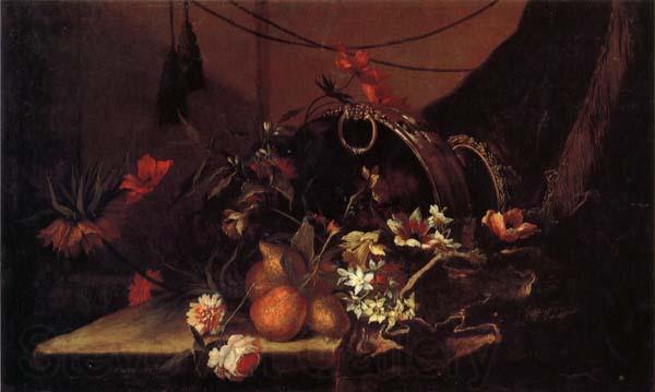MONNOYER, Jean-Baptiste Flowers and Fruit Spain oil painting art